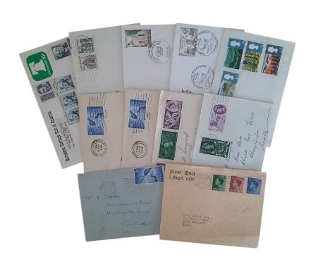 FDC collection 15 covers in total all from the 1970's and 1980's all are stamped with post marks, subjects include, Salvation