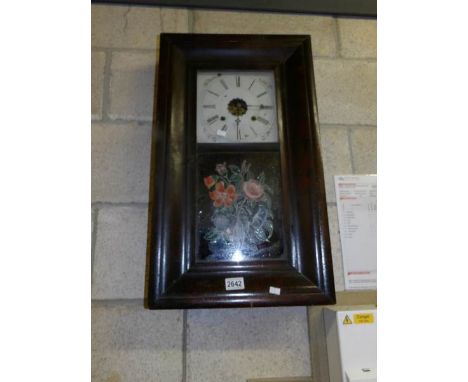 An old wall clock.