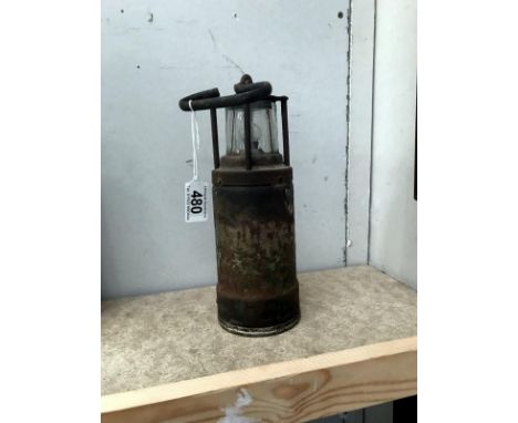 An Oldham type 'F' admiralty miners / ships lamp