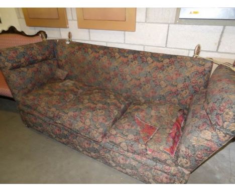 A large 'Knoll' end sofa.