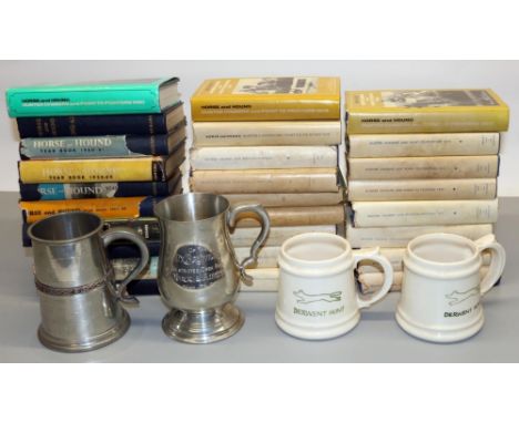 Horse and Hound Year Books - 1949-50 and 1954-1962, 9vols, Hunter Chasers and Point-To-Pointers 1961-1977 and 1980 18vols, tw