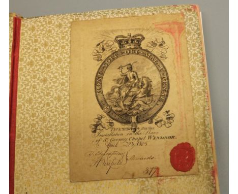 Victorian Birthday book for Ethel M. Austin dated 1890, utilized as a scrap book, containing various drawings and paintings b