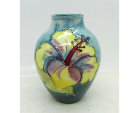 A small Moorcroft vase, 9cm