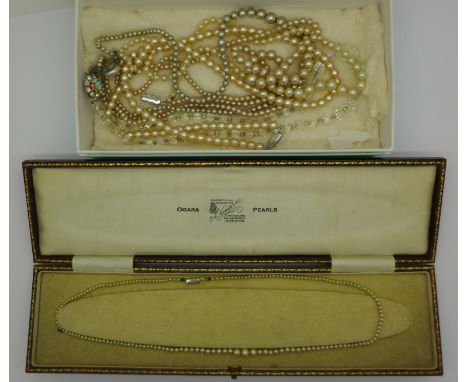 Pearl jewellery