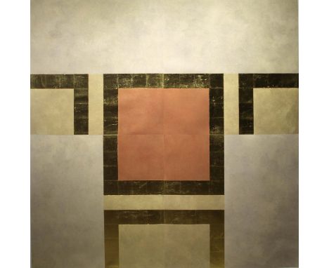 Patrick Scott HRHA 1921-2014 
UNTITLED VI (2009)
Intagliano, carborundum print, 57 1/2" x 57 1/2" (146 x 146cm), signed and i