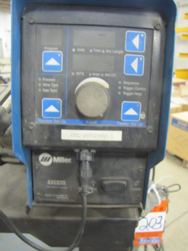 Miller Axcess 300 Power Welding Source S/N: LH030003U, with Miller