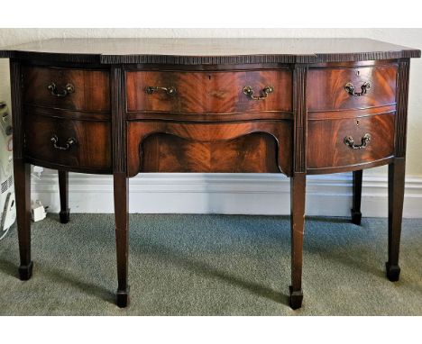 Early 20th century mahogany sideboard serving buffet. Approx. 92 x 153 x 61cms
used condition with scuffs scratches etc