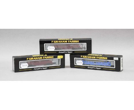 Graham Farish N Gauge Diesel Locomotives 372920 Deltic prototype DP1, 371400 Western Fusilier BR D1023 and 371600A Class 42 H