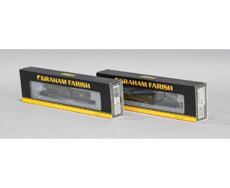 Graham Farish N Gauge Locomotives 372000 Garth Hall BR 5955 and 372353 Merlin BR 60027 (both E boxes E-G) (2)