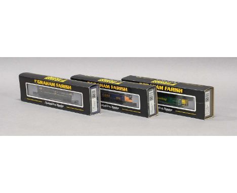 Graham Farish N Gauge Diesel Locomotives 371228 Class 57 Freightliner Challenger, 371377 Class 66 GBRf 66701 and 371602 Class