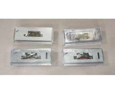 Graham Farish N Gauge Three Diesel Shunters 371050 Class 04 D2246, 371061 Class 03 D2388 and 371050B Class 04 D2228; together