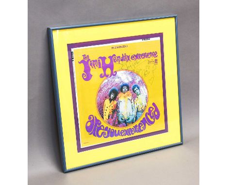 Jimi Hendrix Autographed Album The Jimi Hendrix Experience - Are You Experienced album hand signed in pen to from 'Stay Good 