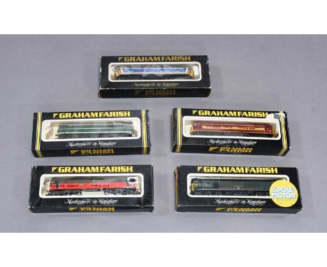 Graham Farish N Gauge Diesel Locomotives 8406 Class 50 and 8005 Class 47 NSE (both E boxes G); Class 47 EWS, Class 31 and Cla