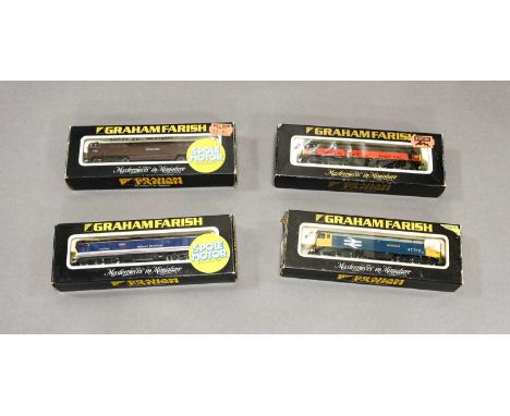 Graham Farish N Gauge Diesel Locomotives Western Courier BR D1062, Class 47 (number and name worn off), Lady Diana Spencer BR