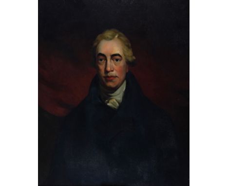 MANNER OF JOHN OPIEPortrait of Charles Jenkinson, 1st Earl of Liverpool (1729-1808), half-length, in a black jacket
oil on ca