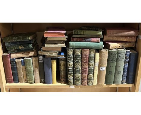 A collection of vintage and antiquarian books including third edition Arthur Conan Doyle "The Sign of Four" and first edition