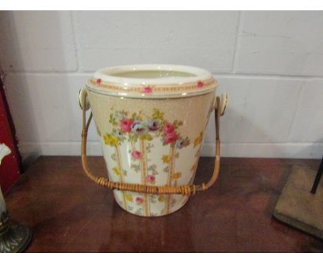 An F.W. Co ceramic chamber bucket