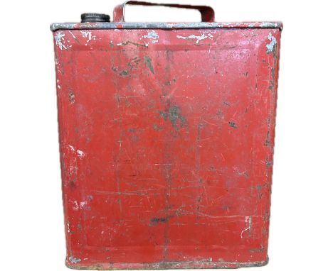 Vintage red jerry can 