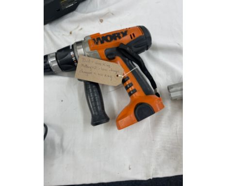 Selection of power tools includes wolf drill, electric plane etc 