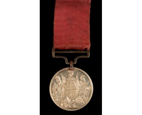 Queen Victoria Army Long Service and Good Conduct medal, awarded to Serjeant (sic) James Barnett, 6th Battalion, Royal Artill