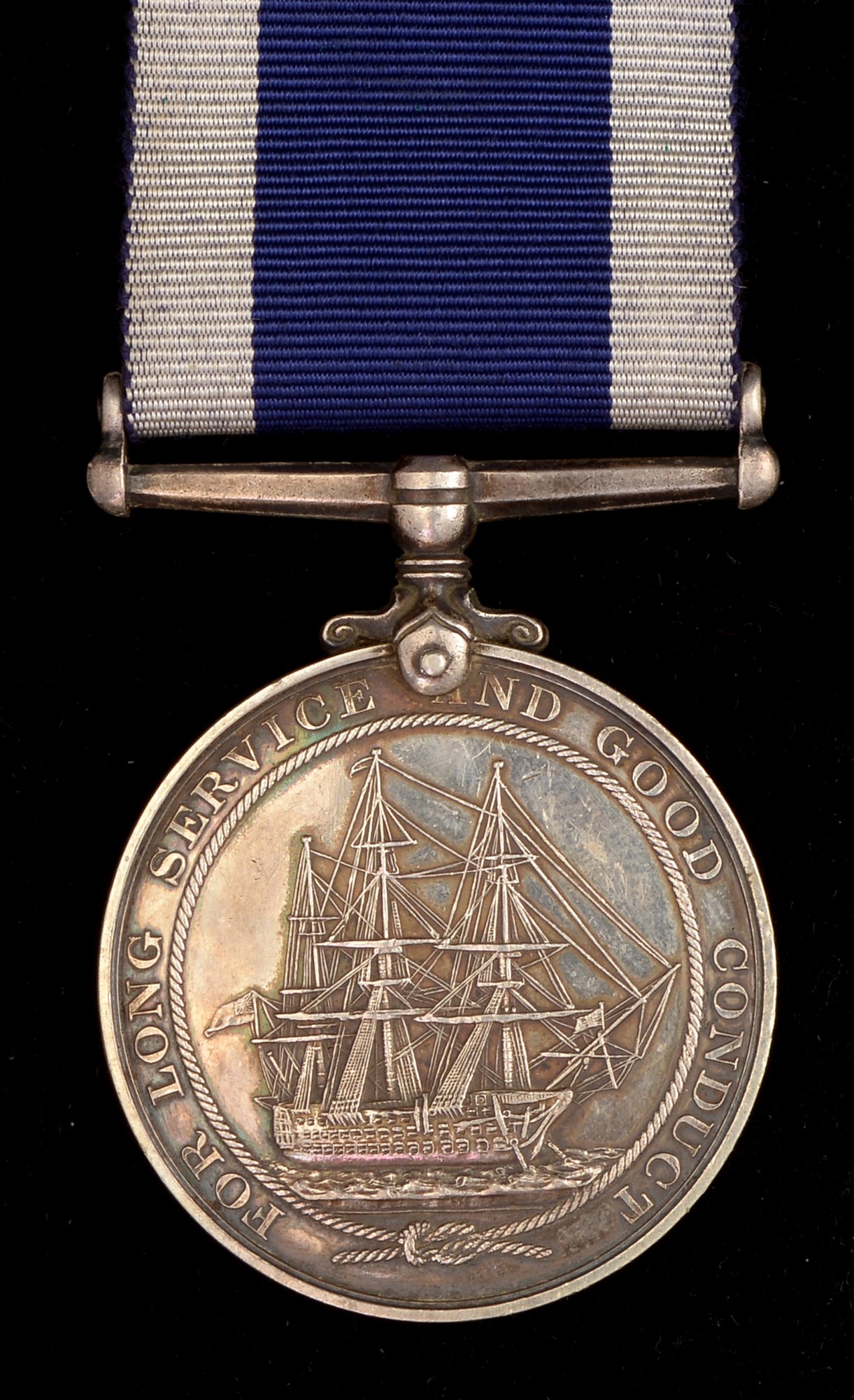 George IV Royal Naval Long Service and Good Conduct medal, awarded to ...