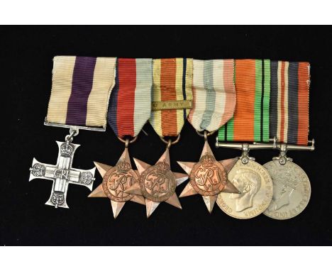 Second World War Military Cross group, awarded to Captain G. Patton MC MB Royal Army Medical Corps, comprising: Military Cros