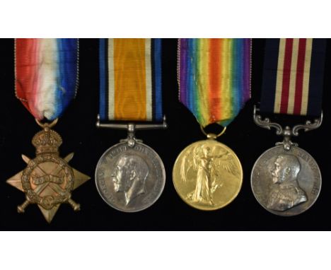 First World War Military Medal group, awarded to 24980 Private Kisby, 12th Battalion, Durham Light Infantry, comprising: Mili