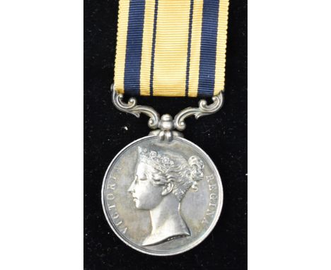 Queen Victoria South Africa medal, awarded to Charles W.H. Sotheby, 2nd Battalion 60th Regiment. Note: Sotheby bought his com