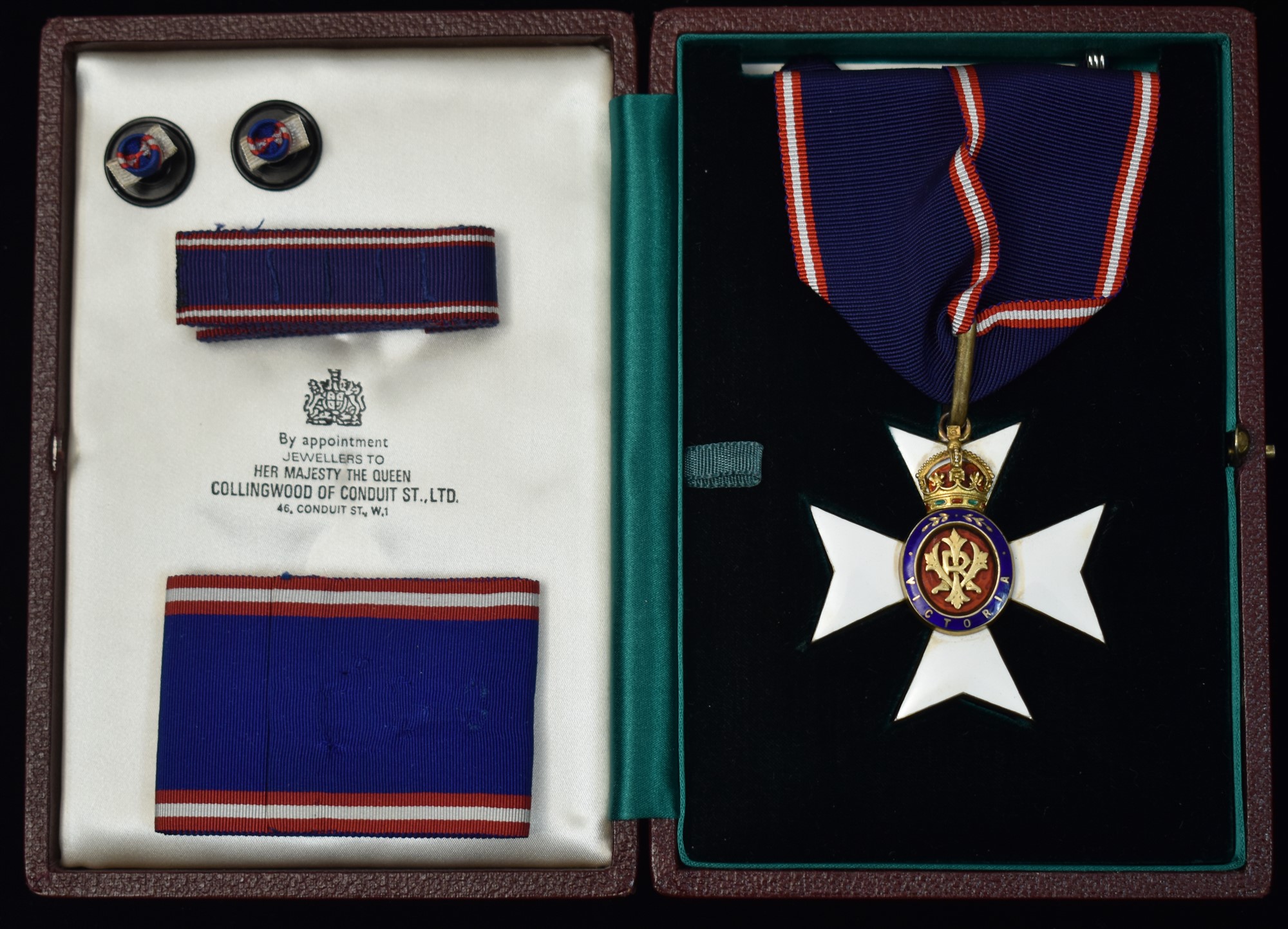 The Royal Victorian Order, awarded to Manuel De Araoz C.V.O. as