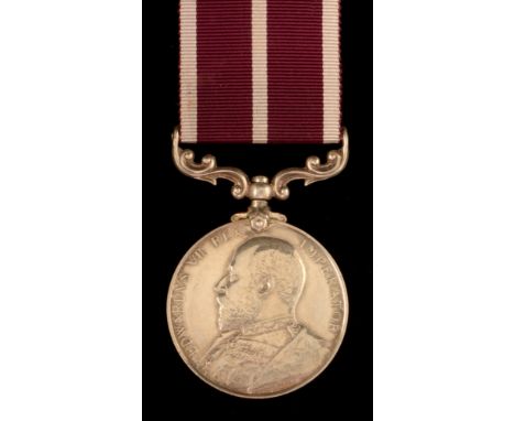 Edward VII Army Meritorious Service medal, awarded to 32899 Sergeant Instructor of Musketry, J. McConville, 68th Regiment of 