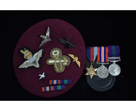 Second World War and later medals, awarded to 14908955 Private E.J. Keating, Army Air Corps, comprising: WWII star and medal 