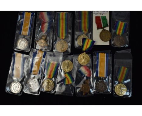 Single First World War medals, Comprising: British War medals awarded to: 441S.B.C. G.P. Palmer, B.Ck. Royal Naval Reserves; 