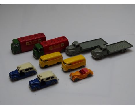 DINKY: A group of unboxed DUBLO DINKY models as lotted - G/VG (9)