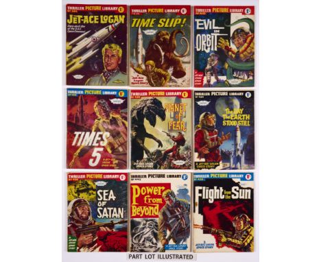 Thriller Picture Library (1961-63) 383, 391, 406, 410, 418, 422, 430, 434, 438, 442, 446, 450 all starring Jet-Ace Logan, Dar