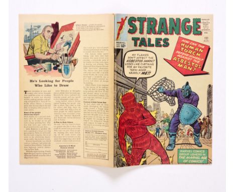 Strange Tales 111 (1963) cents copy. Cream/light tan pages [fn-]. No Reserve
