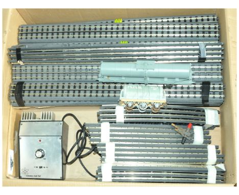 Helmsman / Lionel and Scratchbuilt O Gauge a quantity of Track, Transformer and associated items consisting of MTH (Mikes Tra