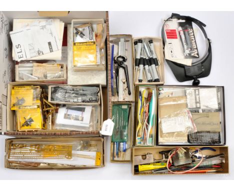 Tenmille / CCW and other commercial manufacturers in Gauge 1 and includes signal parts, posts, levers and associated items, w