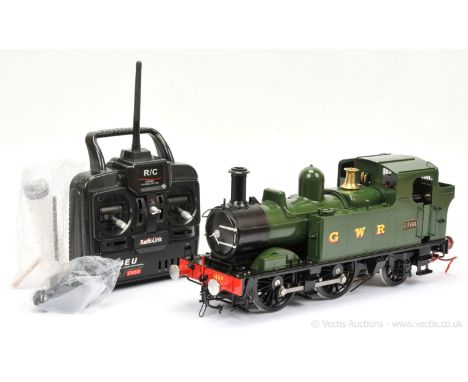 Silver Crest Models Limited King Scale Gauge 3 0-4-0 GWR Autotank Loco Class 14XX No.1466, Live Steam. The loco is fitted for