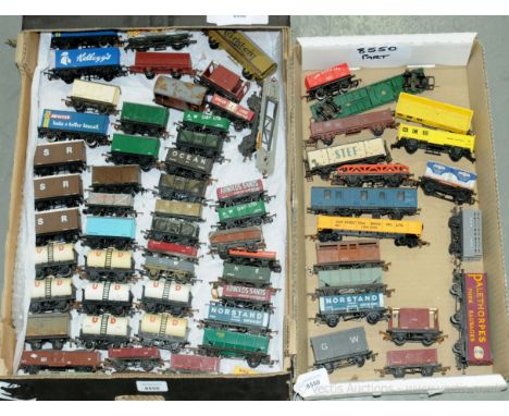 Triang, Hornby, Lima &amp; others mixed group of rolling stock. To include Triang insulated Fish Van; Tri ang Brake Van; Horn