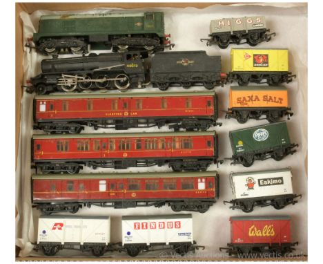 Wrenn &amp; Hornby Dublo unboxed Locos &amp; Rolling Stock. To include Hornby Dublo 2230 BR Green Class 20 Diesel - D8017; Wr
