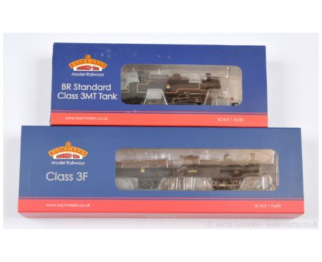 Bachmann OO Gauge pair of BR Steam Outline Locomotives consisting of Ref 31-626 0-6-0 Loco and Tender Class 3F No.43762 toget