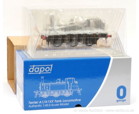 Dapol modern issue O Gauge Ref 7S-010-001 0-6-0 BR black Tank Loco Class A1X "Terrier" No.32655, 2-rail finescale electric.  