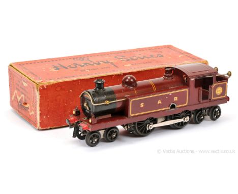 Hornby O Gauge Export 4-4-4 Tank Loco SAR/SAS (South African Railways) Tank Loco maroon No.6027, clockwork. No.2 Tank Loco wi