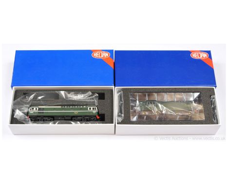 Heljan OO Gauge pair of Diesel Locomotives consisting of Ref 33611 BR green Class 33 Diesel Locomotive No.D6583, 1 of a limit