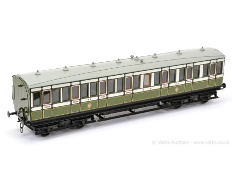 JBC Models Sheffield Gauge 1 1/32nd scale Highland Railway 7-comparment 1st/3rd Passenger Coach No.48. Excellent internal det