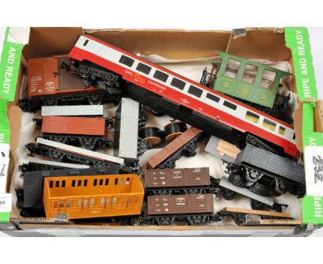 Faller / Lionel / Lima and other commercial manufacturers O Gauge a mixed group of Continental and British Outline Goods and 