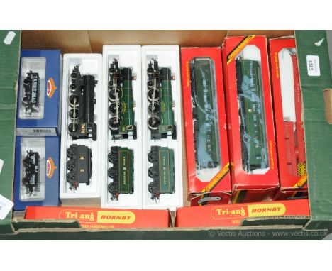 Hornby railways &amp; Bachmann Locos &amp; Rolling Stock. To Include GWR Green 4-6-0 "Albert Hall" matt green, as previous bu