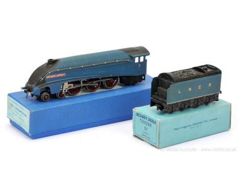 Hornby Dublo EDL1 4-6-2 Loco and Tender LNER blue "Sir Nigel Gresley" No.7, 3-rail electric.  Loco is Excellent Plus in Excel
