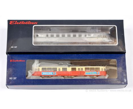 Electrotren HO Scale European Outline Diesel and Overhead Electric Locomotives consisting of Ref E2146 Automotor Renfe (Railc