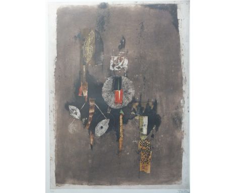 JONNY FRIEDLANDER (XX-XIX). Continental school, modernist composition 'La Presle', signed in pencil lower right, limited edit